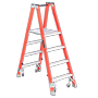 Louisville<sup>™</sup> Twin Front Platform Cross Step Ladders